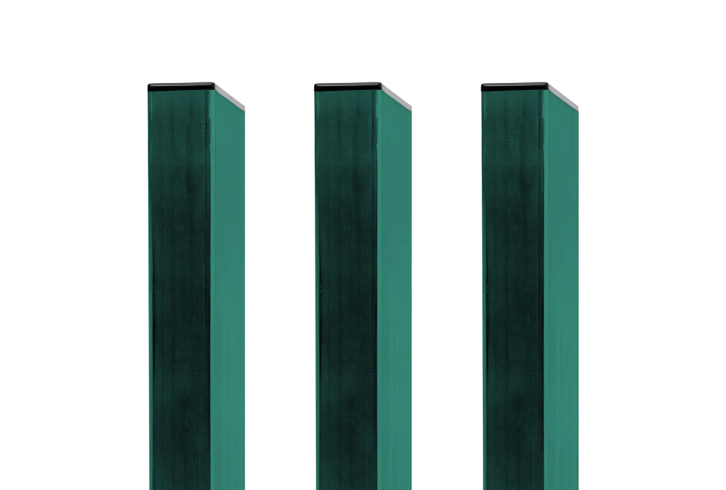 Stâlp verde cu dop 60x40x2 mm, H2000 mm | Achitare la primire | Livrare: 50 lei/comandă
