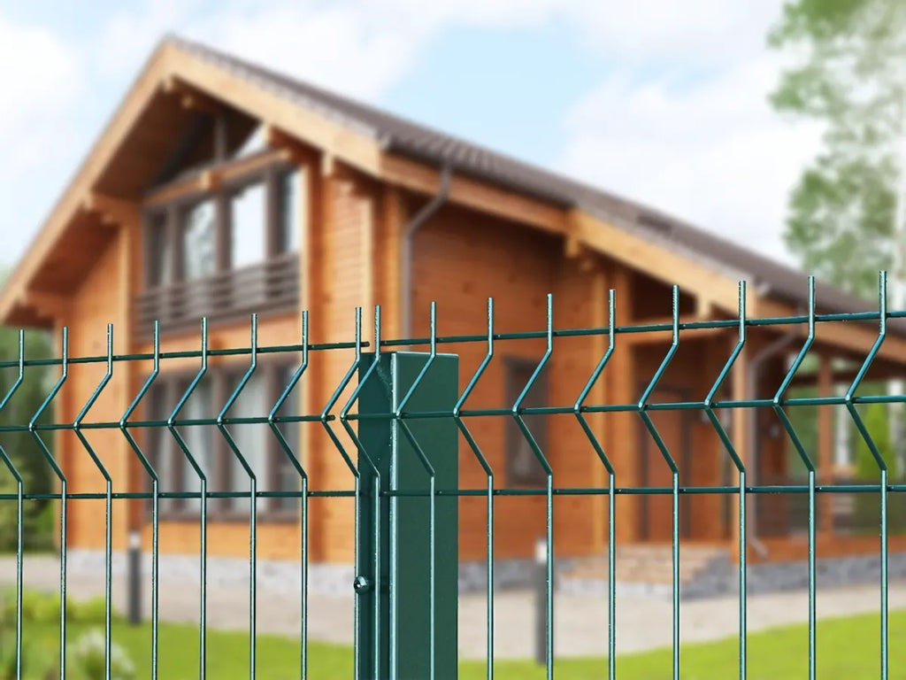 Stâlp verde cu dop 60x40x2 mm, H2000 mm | Achitare la primire | Livrare: 50 lei/comandă